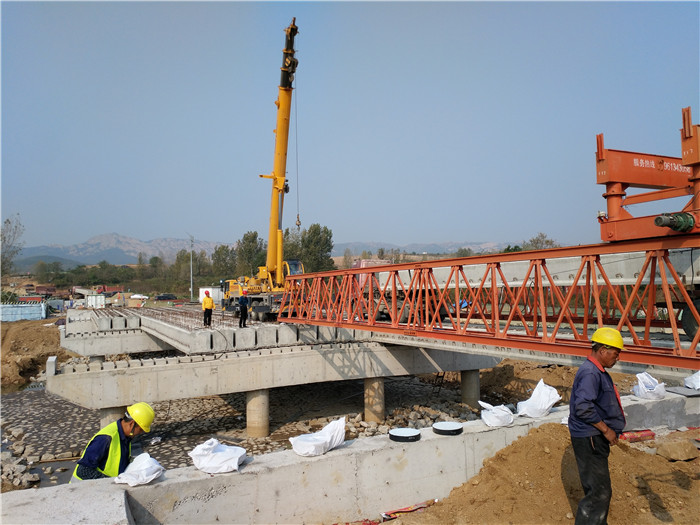 山東省部分架橋施工現場